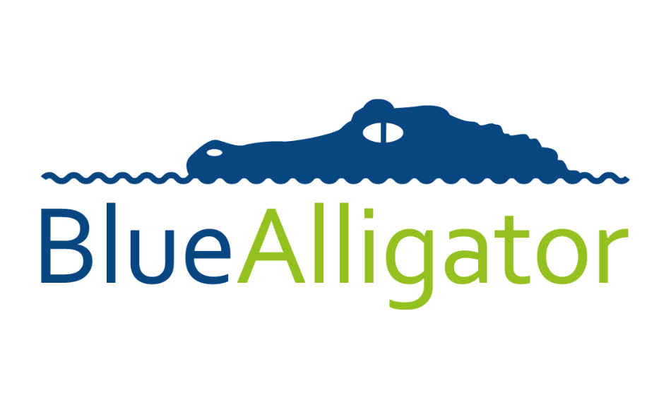 Blue Alligator Company Logo