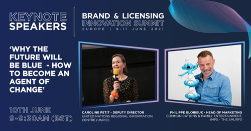 UNITED NATIONS AND THE SMURFS TO HEADLINE SUSTAINABILITY AGENDA AT BRAND & LICENSING INNOVATION SUMMIT