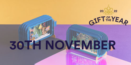 GIFT OF THE YEAR - COMPETITION CLOSES - 30TH NOVEMBER