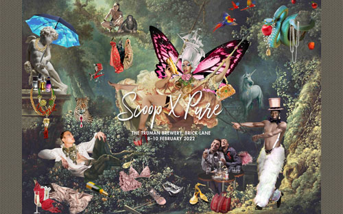 SCOOP x PURE REVEALS ROCOCO-INSPIRED CREATIVE CAMPAIGN