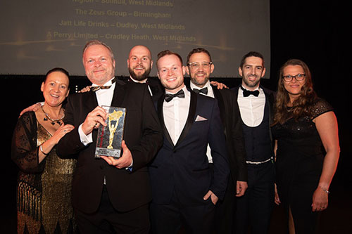 DOUBLE AWARD WIN FOR A PERRY LTD IN MIDLANDS BUSINESS AWARDS