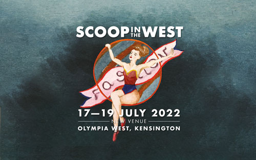 SCOOP CELEBRATES 21st SHOW ANNIVERSARY IN JULY AND CONFIRMS NEW OLYMPIA WEST LOCATION