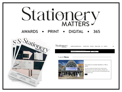 Stationery Matters has a brand-new look and direction