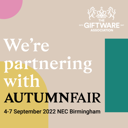 THE GIFTWARE ASSOCATION HAS PARTNERED WITH AUTUMN FAIR