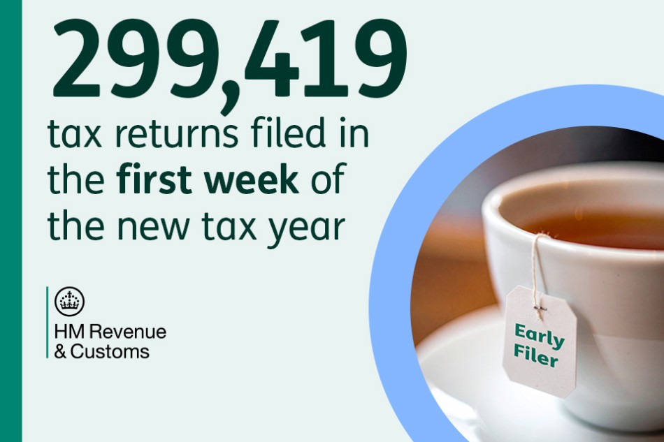Avoid those January blues by filing that Self Assessment tax return now instead