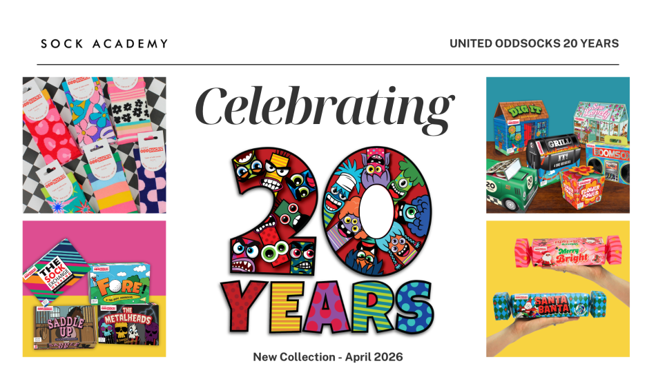 Celebrating 20 Years of United Oddsocks