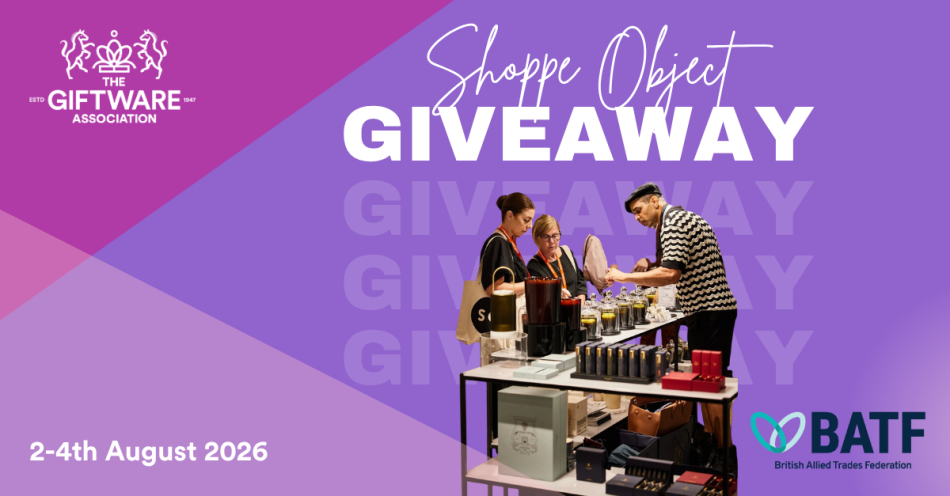 Exclusive Opportunity for Giftware Association Members to Showcase at Shoppe Object New York
