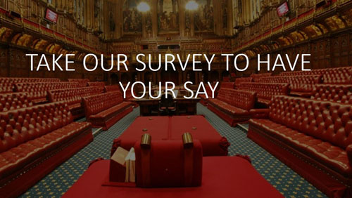 YOUR LAST CHANCE TO COMPLETE OUR HOUSE OF LORDS SURVEY