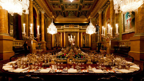 INDUSTRY DINNER BY CANDLELIGHT AT GOLDSMITHS HALL