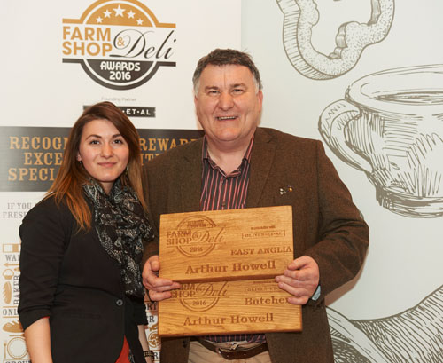 MEET FARM SHOP & DELI AWARDS JUDGE ARTHUR HOWELL