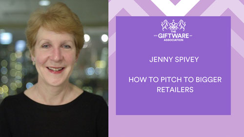 JENNY SPIVEY - HOW TO PITCH TO BIGGER RETAILERS