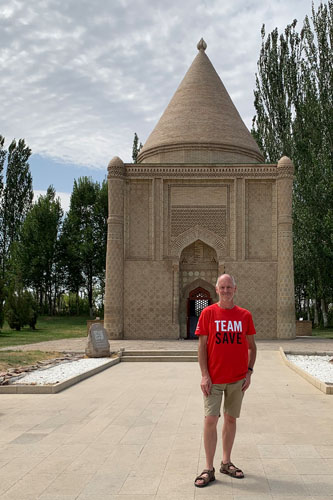 DRIVING  THE SILK ROAD AND FURNISHING FOR SAVE THE CHILDREN