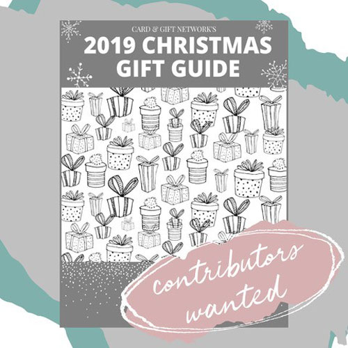 CARD AND GIFT NETWORKS CHRISTMAS GIFT GUIDES IS LOOKING FOR CONTRIBUTORS