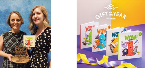 INNOVATIVE BOOKS RECEIVE ACCLAIM FROM THE GIFT INDUSTRY