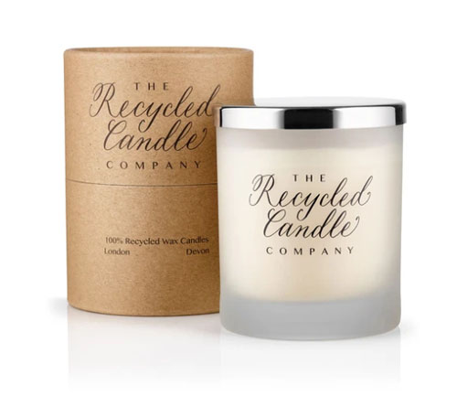RECYCLING USED CANDLES FOR GUILT FREE LUXURY