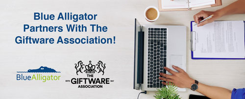 BLUE ALLIGATOR PARTNERS WITH THE GIFTWARE ASSOCIATION