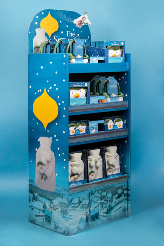FROM CONCEPT TO CHRISTMAS - FIZZ FLIES HIGH WITH THE SNOWMAN