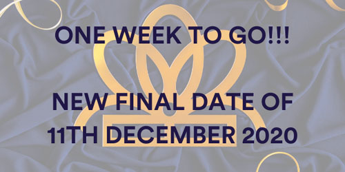 ONE WEEK TO ENTER GIFT OF THE YEAR