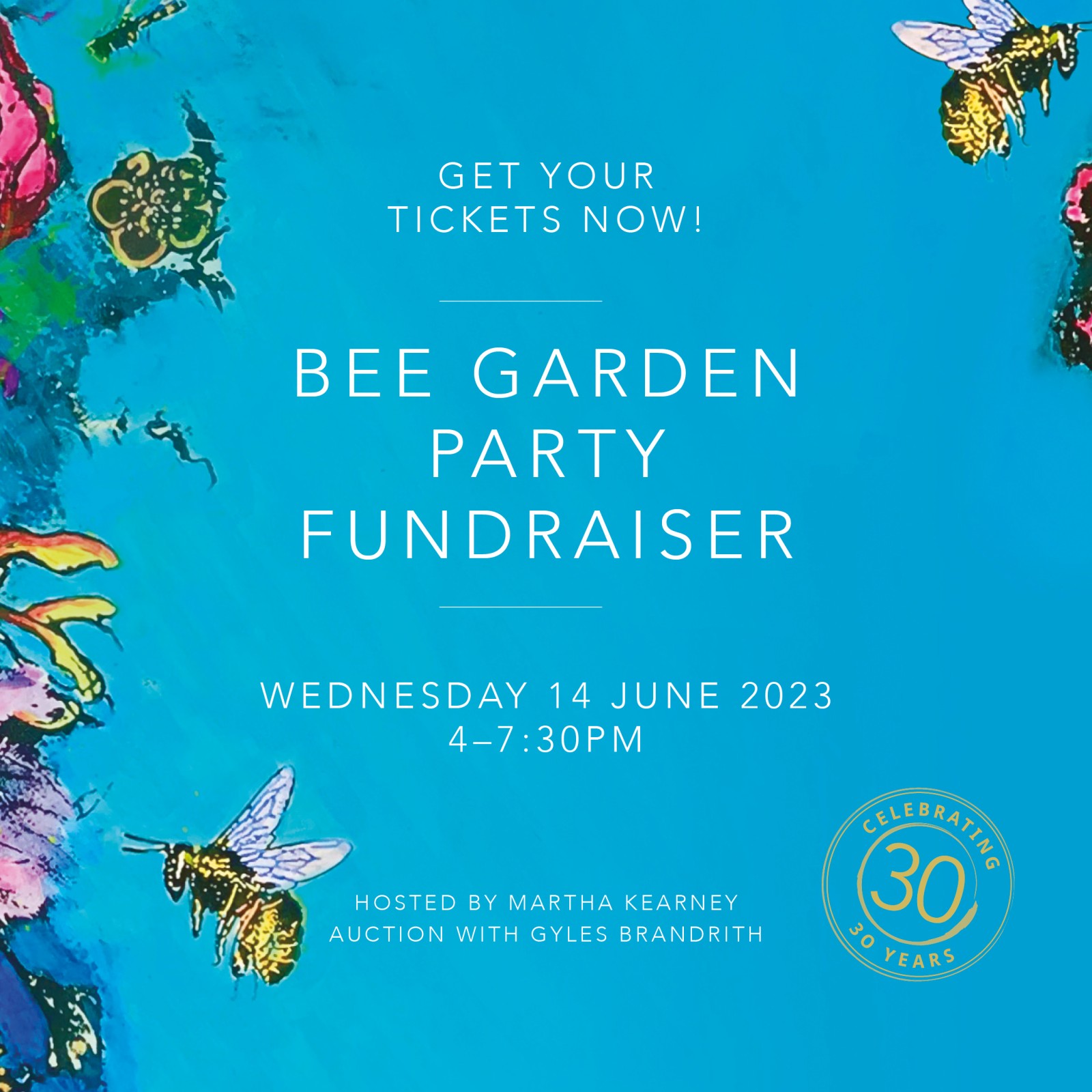Bee Garden Party Fundraiser