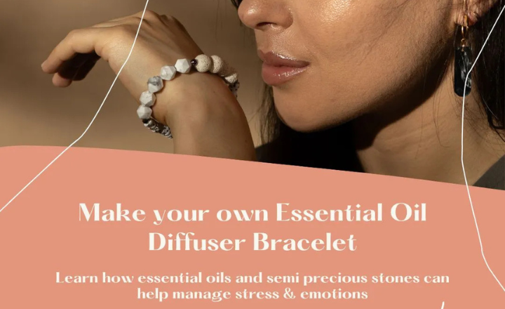 Make your own unique Essential Oil Diffuser Bracelet