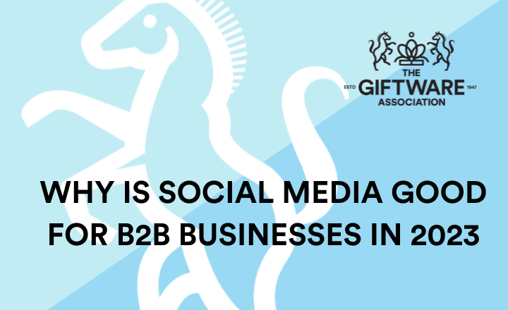 Why is social media good for B2B businesses in 2023?