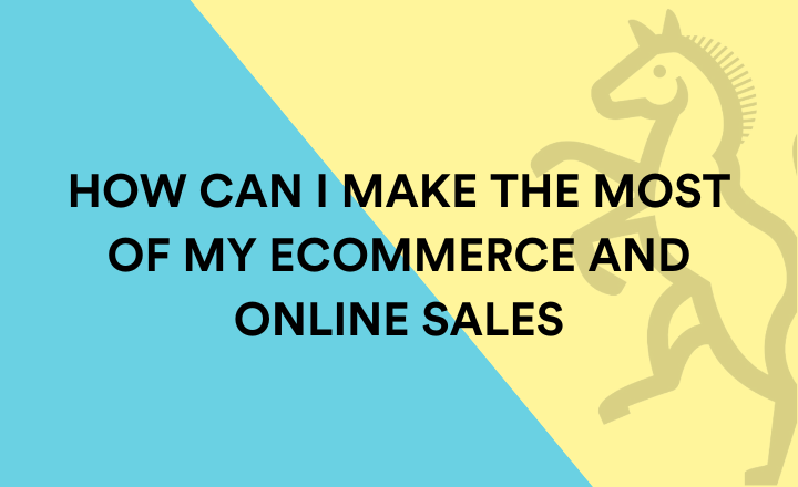How can I make the most of my e-commerce and online sales for my business?