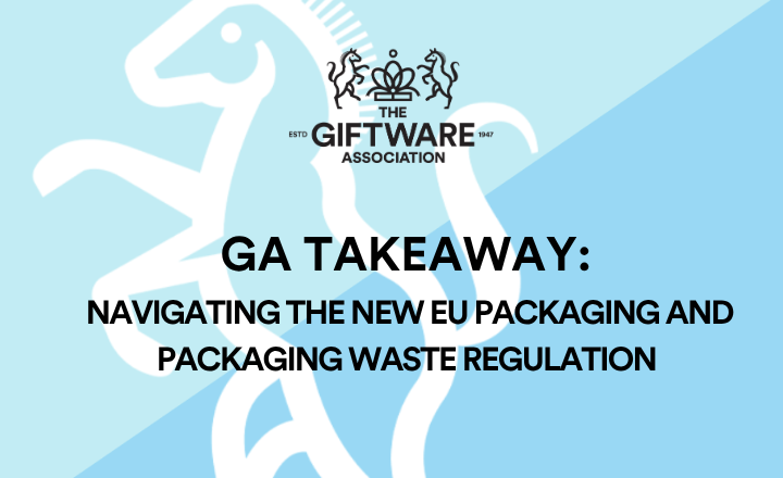 GA Takeaway - Navigating the new EU Packaging and Packaging Waste Regulation
